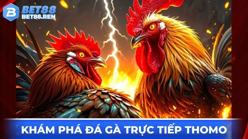 Khám phá đá gà trực tiếp Thomo