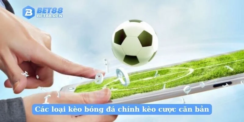 Các loại kèo bóng đá chính kèo cược căn bản