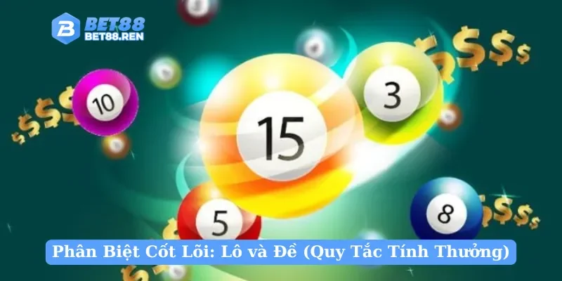 Phân Biệt Cốt Lõi: Lô và Đề (Quy Tắc Tính Thưởng)