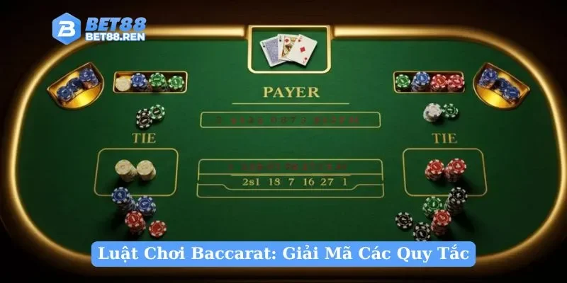 Luật Chơi Baccarat: Giải Mã Quy Tắc Tính Điểm và Rút Bài