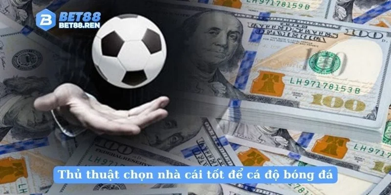 Thủ thuật chọn nhà cái tốt để cá độ bóng đá