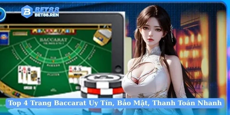 Top 4 Trang Baccarat Uy Tín, Bảo Mật, Thanh Toán Nhanh